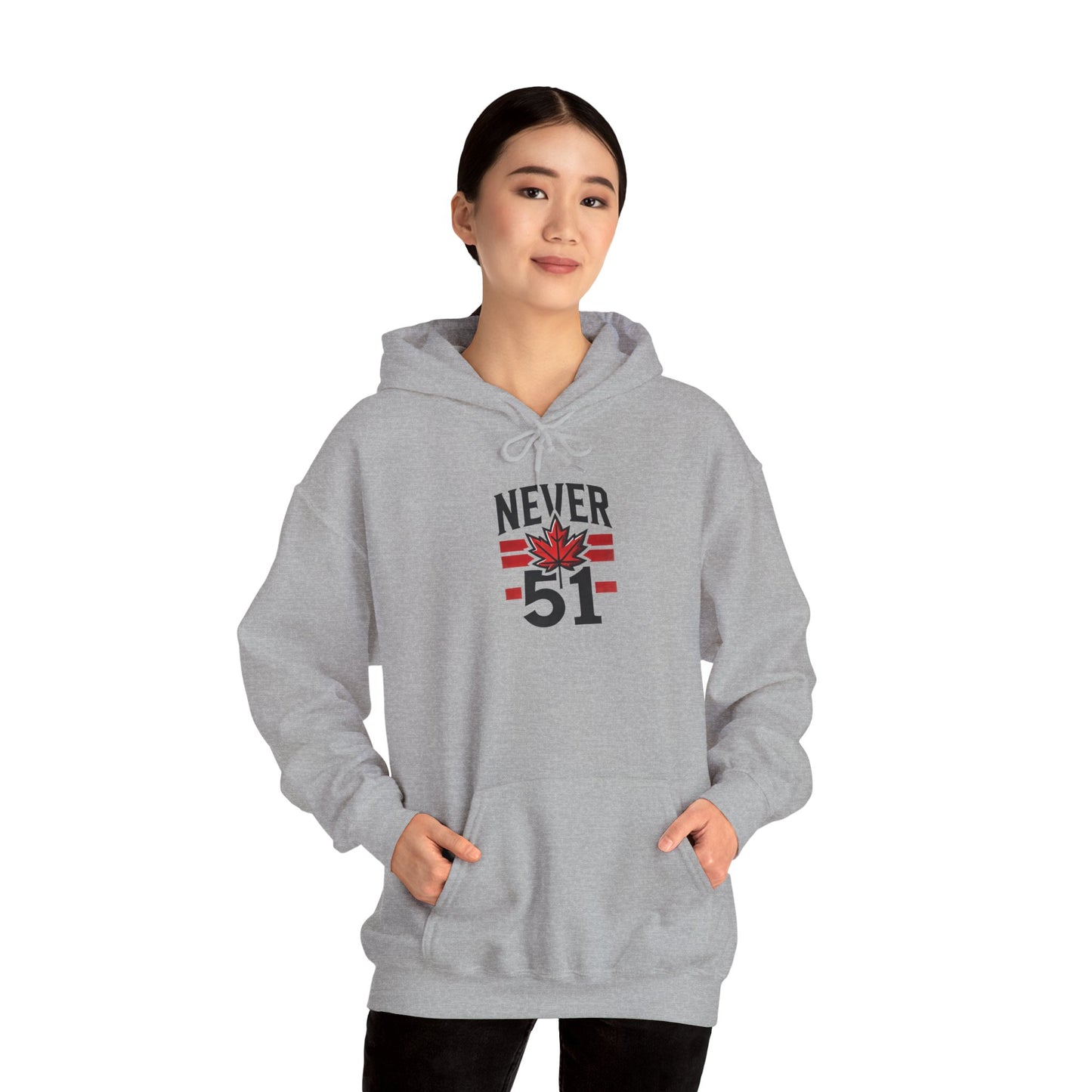 Never 51 Unisex Heavy Blend™ Hooded Sweatshirt