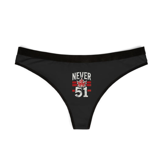 Nether 51 Thong - Black - Never 51