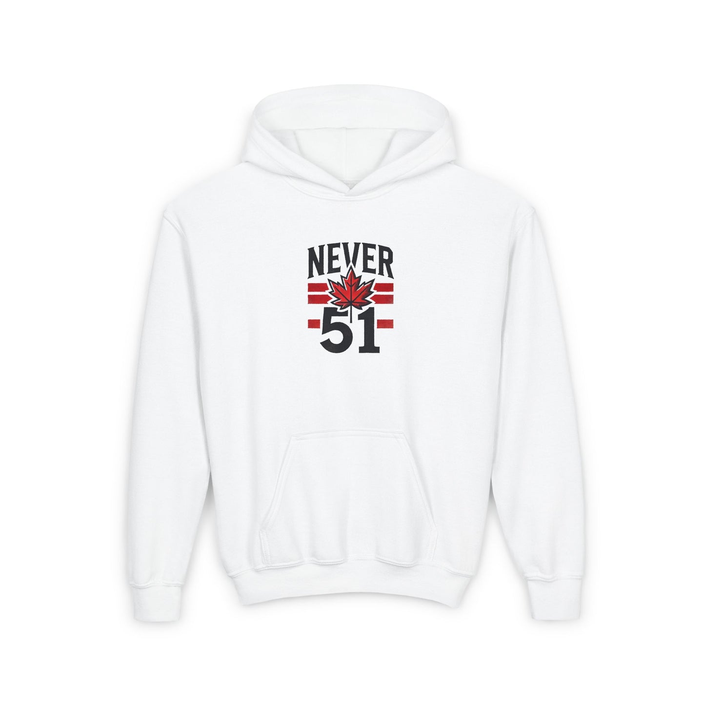 Never 51 Youth Heavy Blend Hoodie