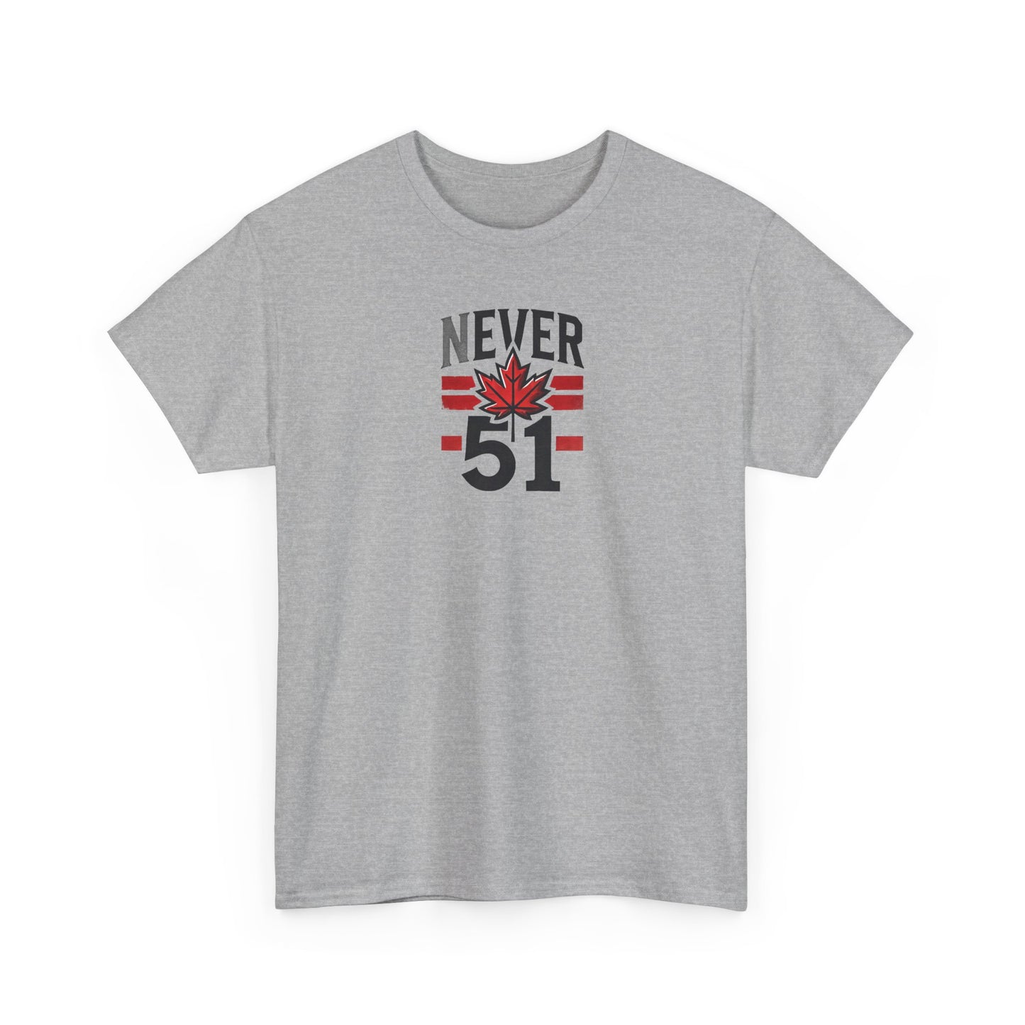 Never 51 Unisex Heavy Cotton Tee