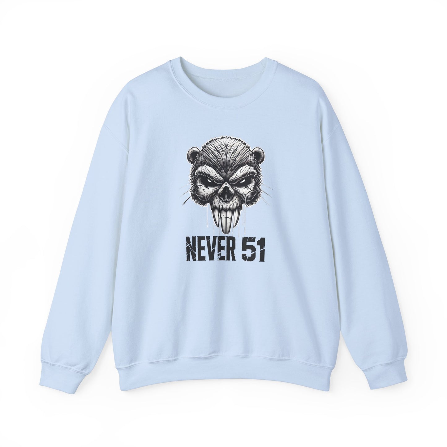 Beaver Skull Unisex Heavy Blend™ Crewneck Sweatshirt