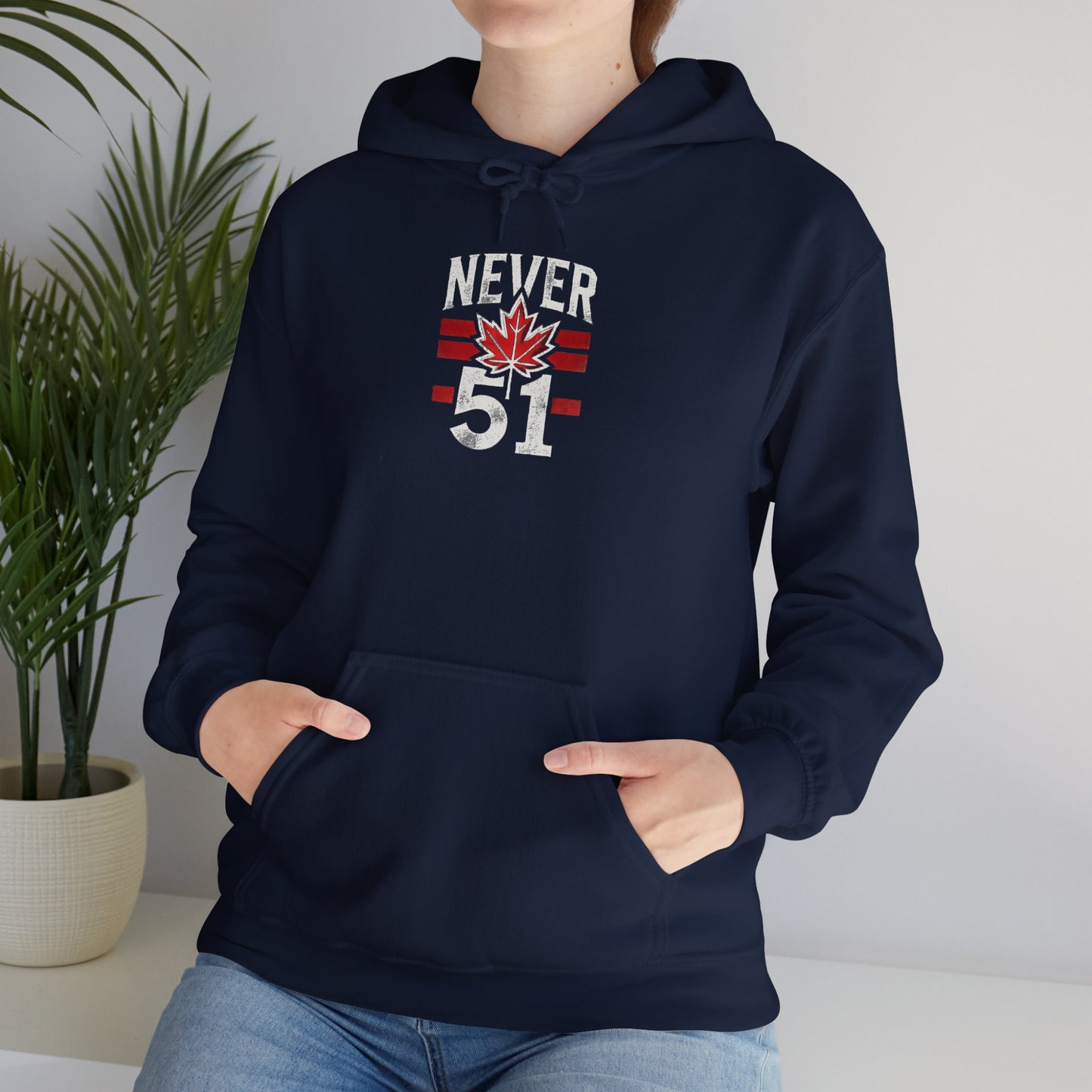 Never 51 Unisex Heavy Blend™ Hooded Sweatshirt