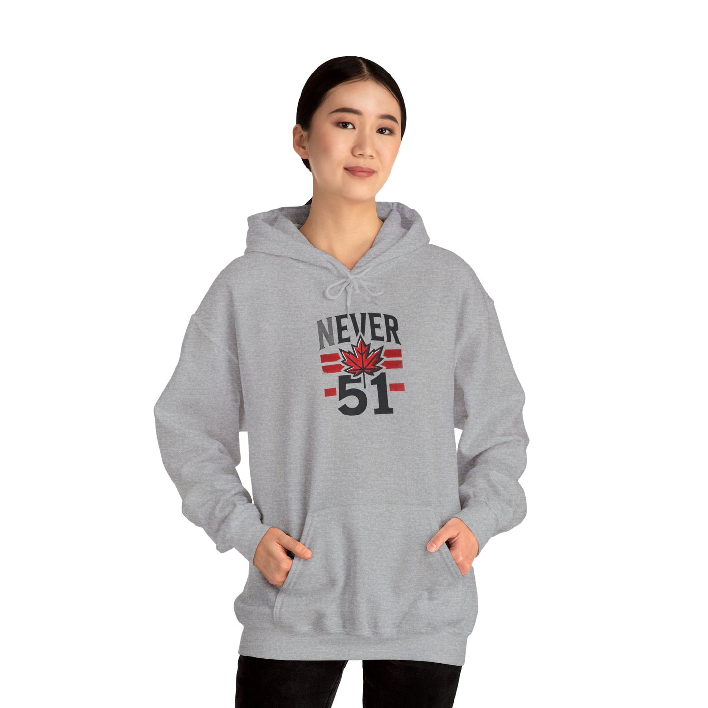 Never 51 Unisex Heavy Blend™ Hooded Sweatshirt