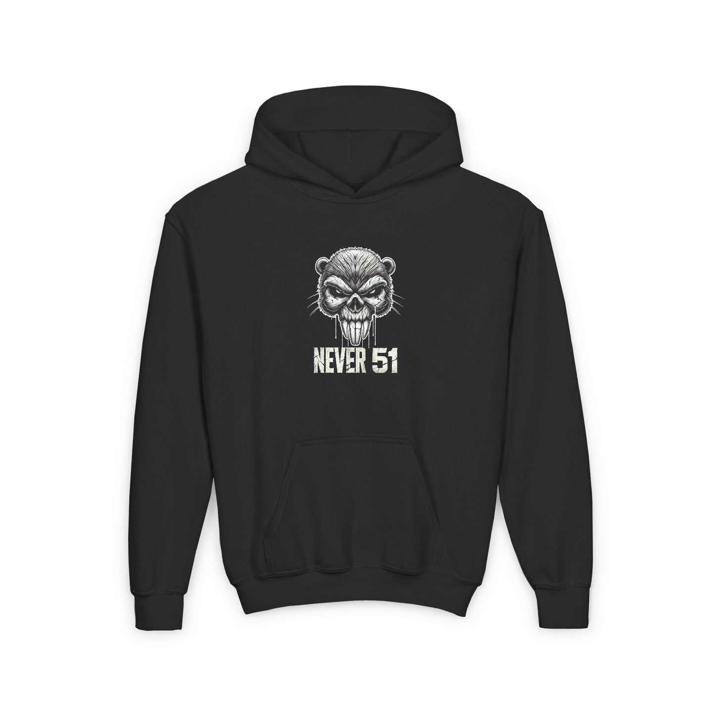 Beaver Skull Youth Heavy Blend Hoodie